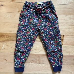 Mini Boden girls 4 joggers autumn floral